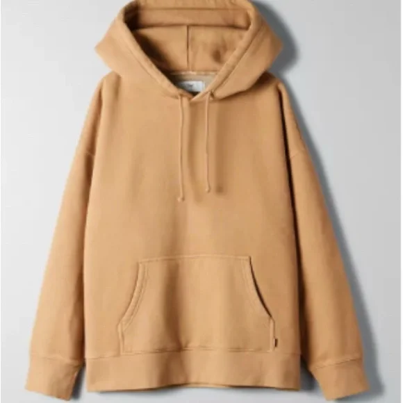 ARITZIA TNA Boyfriend Hoodie in Honey Beige - Picture 2 of 4